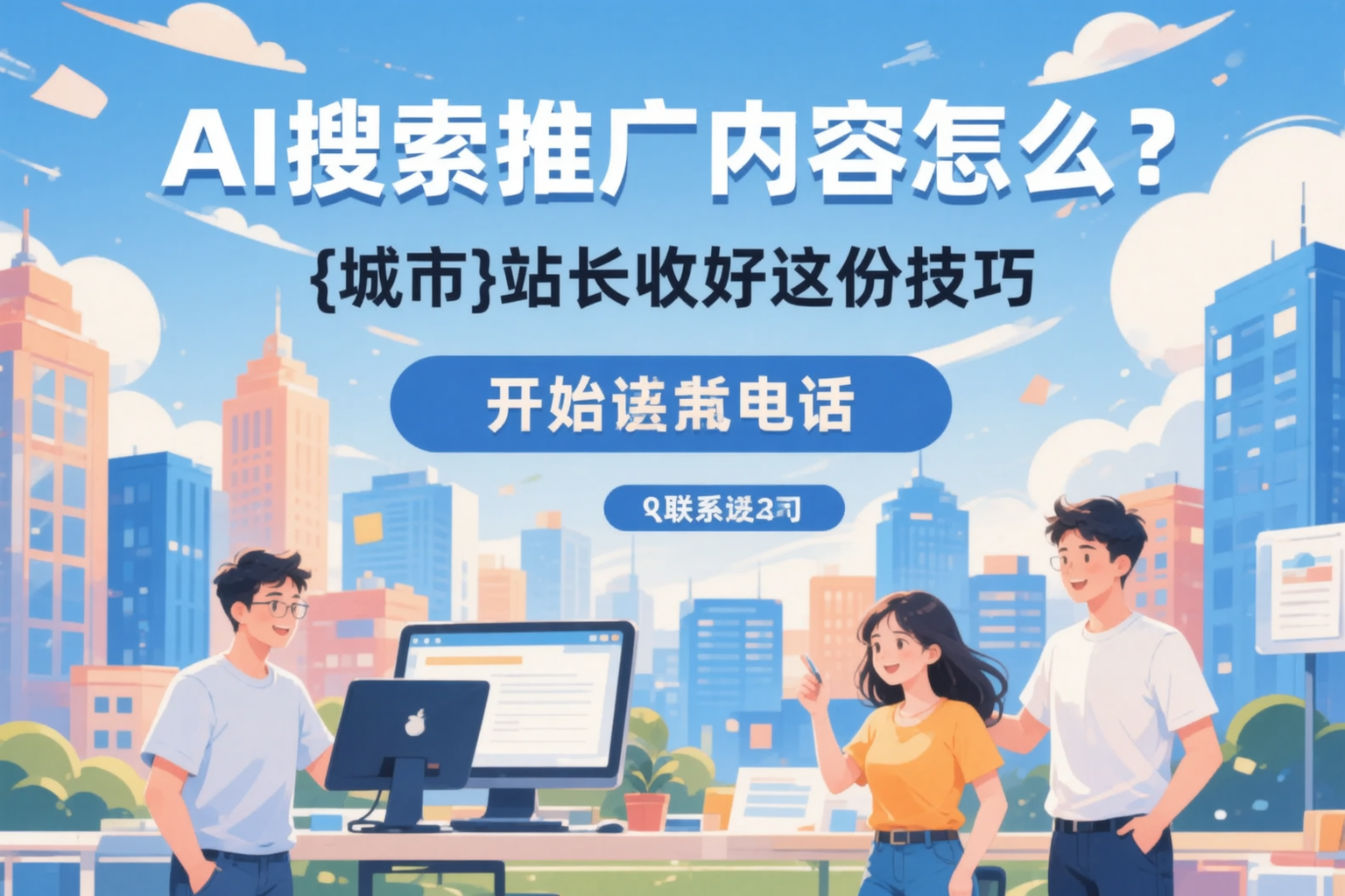 AI搜索推广内容怎么写?琼海站长收好这份技巧