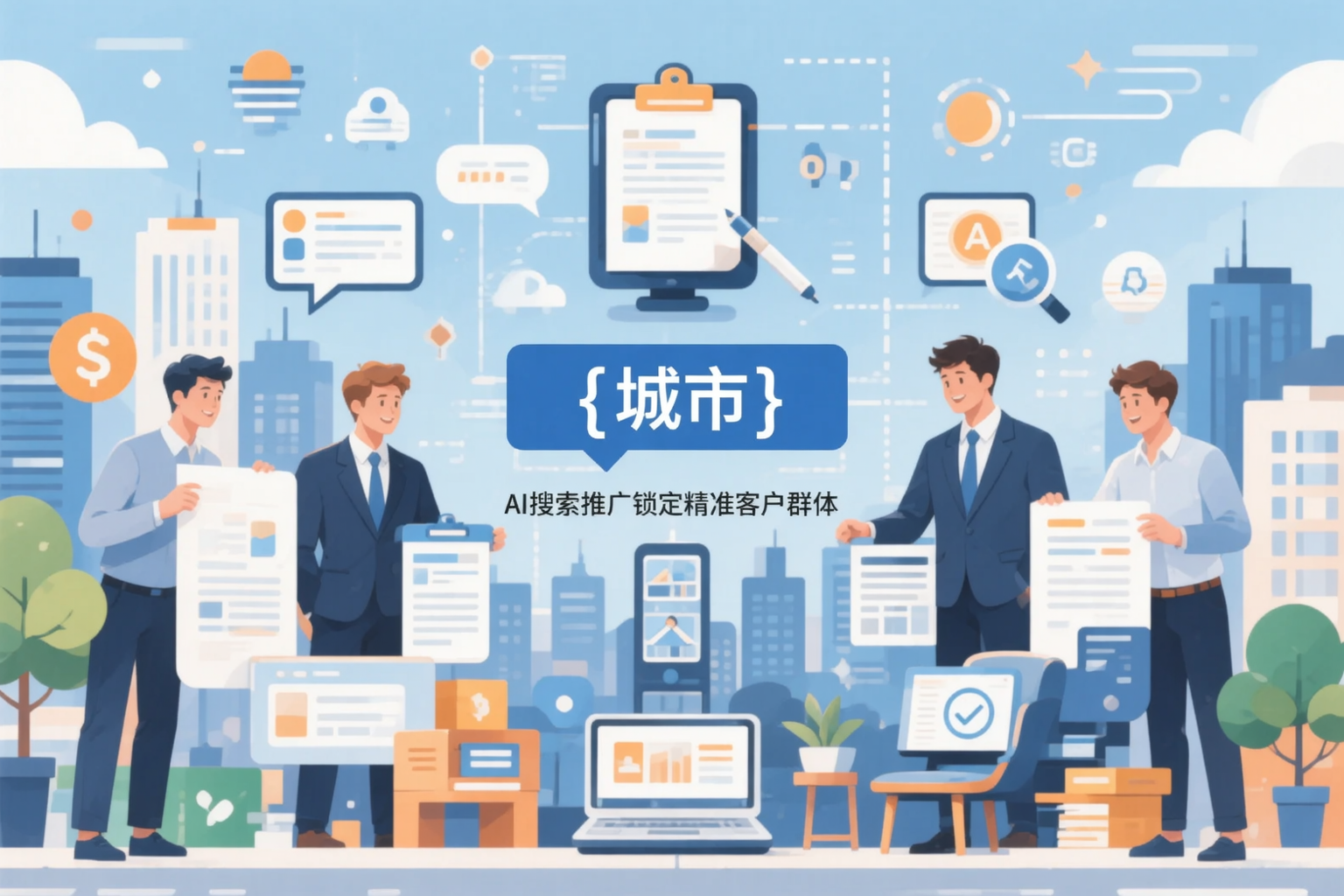 琼海公司如何用AI搜索推广锁定精准客户群体