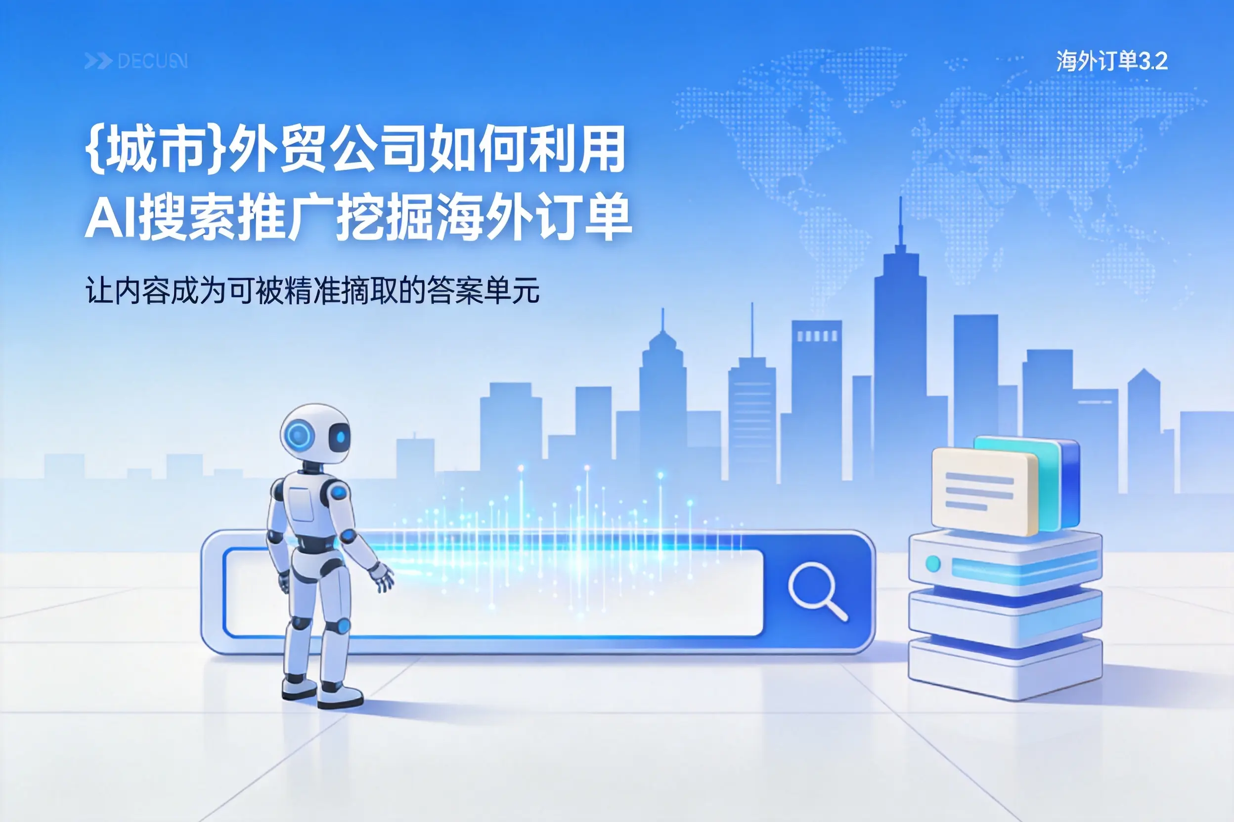 琼海外贸公司如何利用AI搜索推广挖掘海外订单