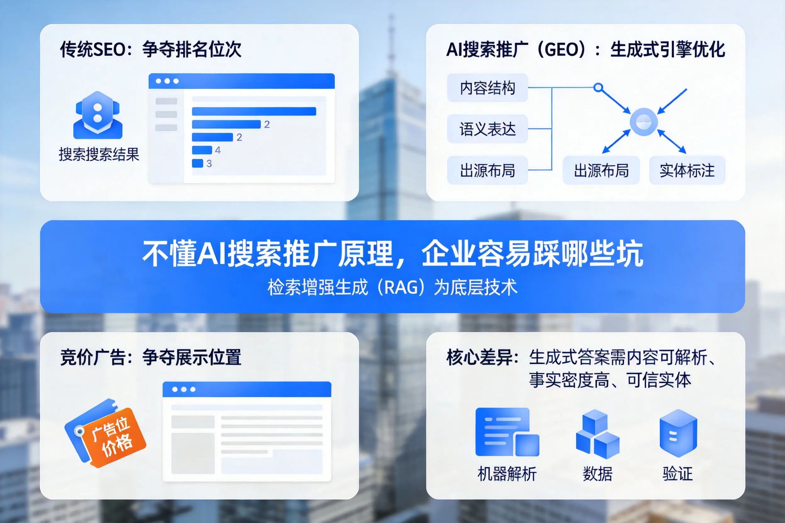 不懂AI搜索推广原理,琼海企业容易踩哪些坑