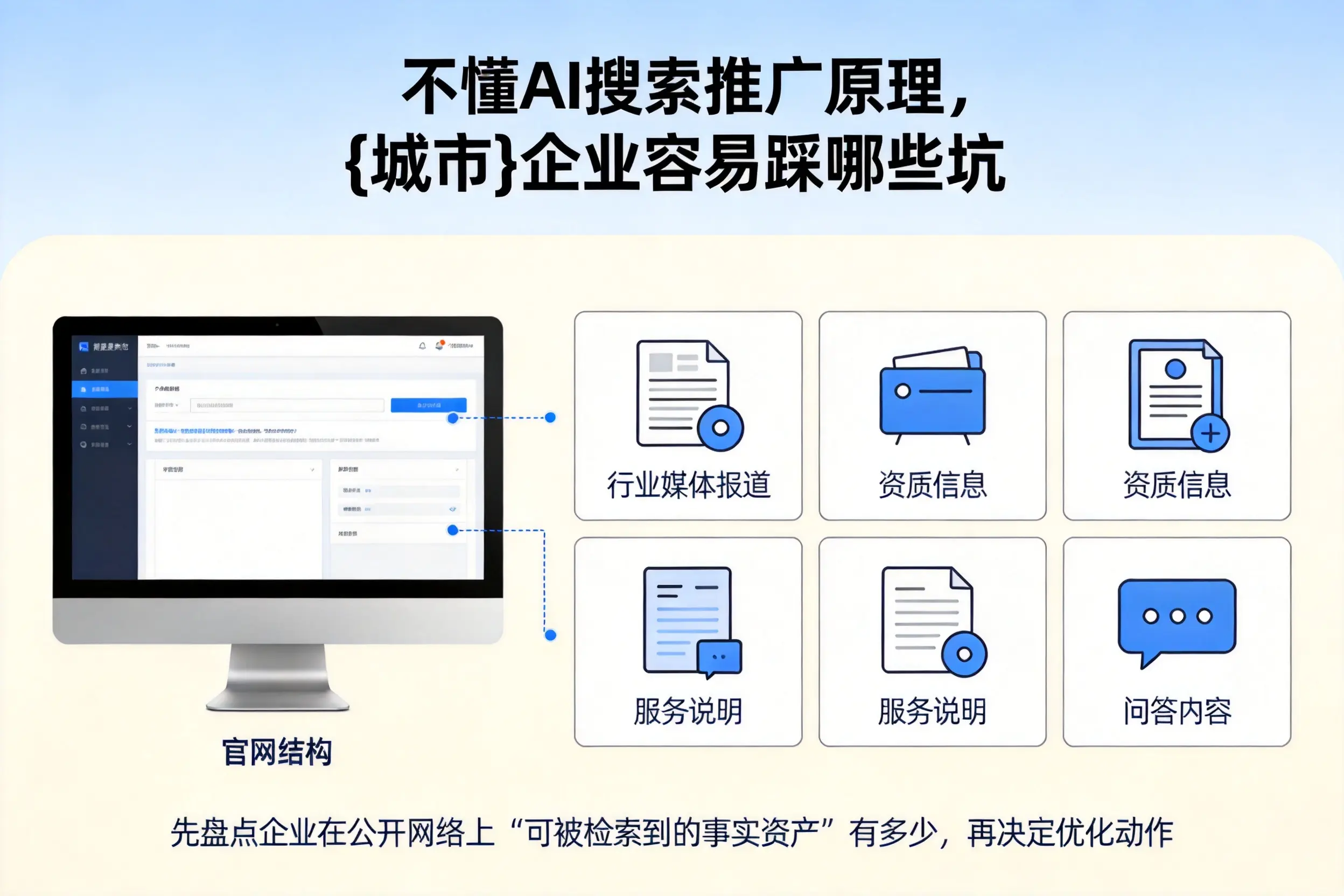 不懂AI搜索推广原理,琼海企业容易踩哪些坑