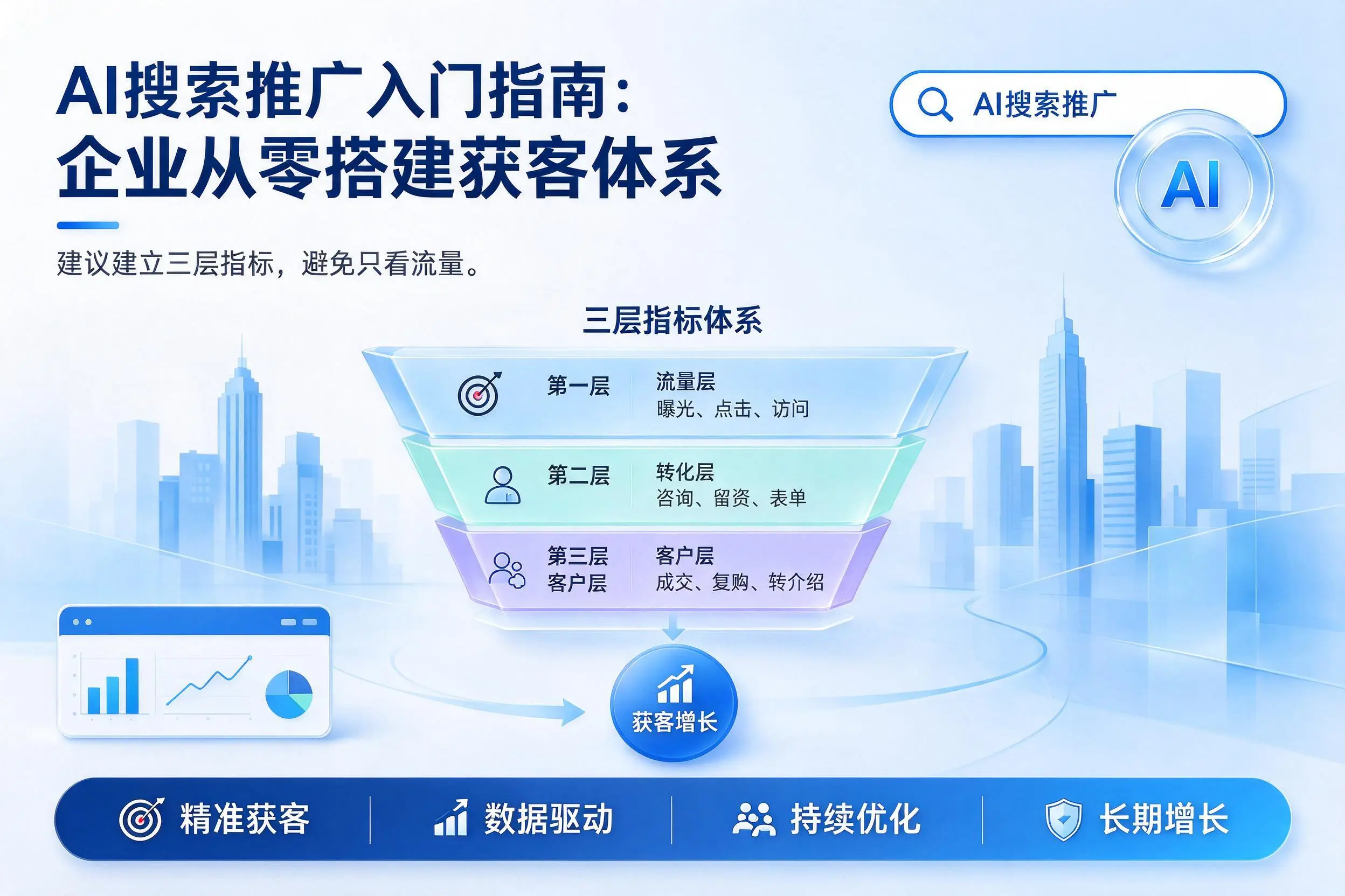 AI搜索推广入门指南：琼海企业从零搭建获客体系